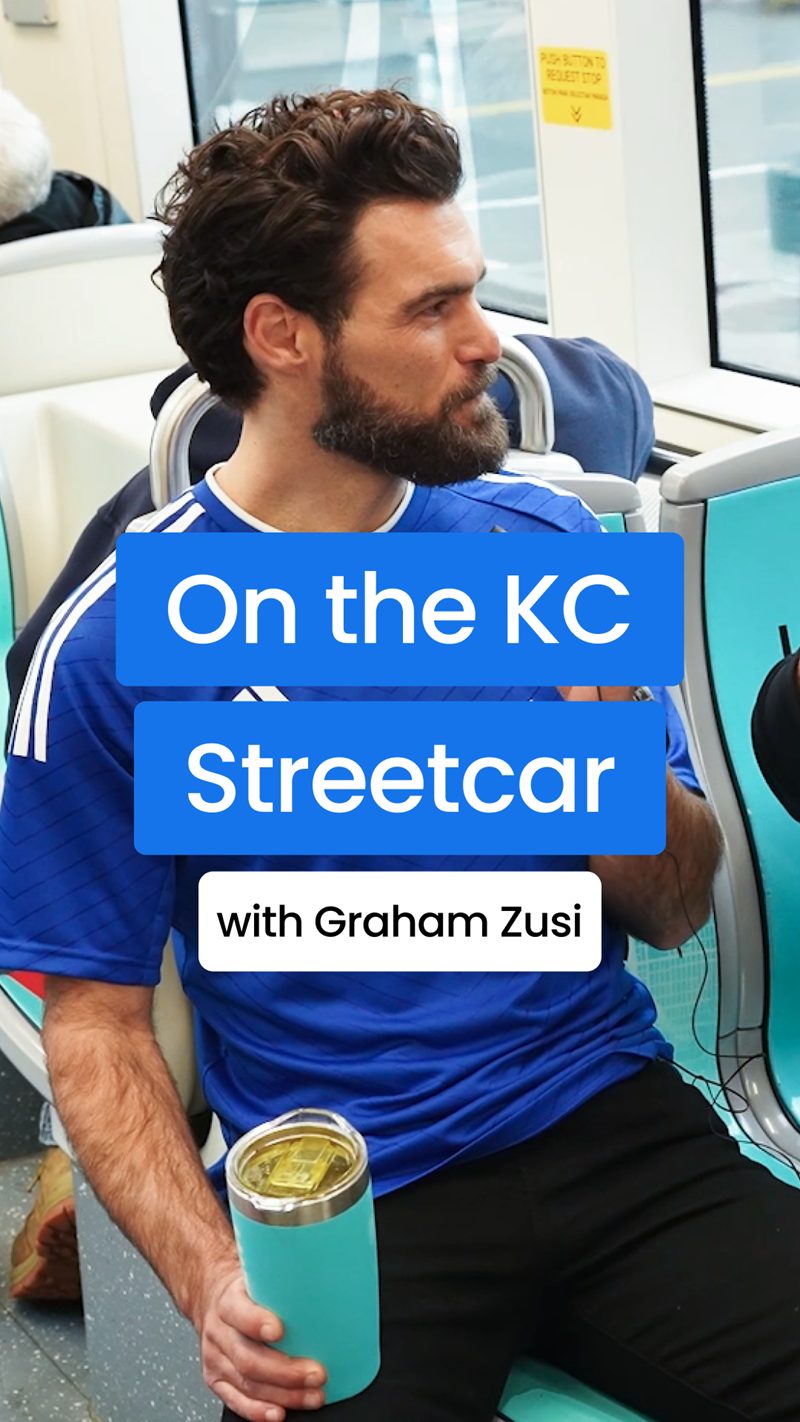on the streetcar